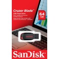 DYSK SANDISK USB 2.0 CRUZER BLADE 64 GB