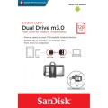 DYSK SANDISK ULTRA DUAL DRIVE m3.0 128GB 150MB/s