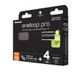 PANASONIC ENELOOP PRO AA 2500mAh 4 szt + box