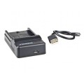 Duracell ładowarka do akumulatorów NP-F550 NP-FM50 NP-FM500H