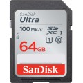 KARTA SANDISK ULTRA SDXC 64GB 100MB/s UHS-I Class 10
