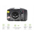 Samochodowa Przetwornica Napięcia Green Cell 12V do 230V 300W/600W