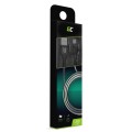 Kabel Przewód Green Cell USB-C Nylon 1m