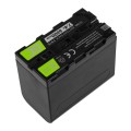 Bateria Green Cell do aparatu Sony NP-500 7.4V 6600 mAh
