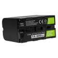 Bateria Green Cell do aparatu Sony NP-500 7.4V 6600 mAh