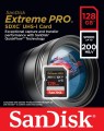 KARTA SANDISK EXTREME PRO SDXC 128GB 200/90 MB/s C10 V30 UHS-I U3