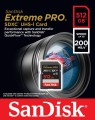 KARTA SANDISK EXTREME PRO SDXC 512GB 200/140 MB/s C10 V30 UHS-I U3