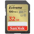KARTA SANDISK EXTREME SDHC 32 GB 100/60 MB/s C10 V30 UHS-I U3