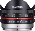 Samyang 7.5mm f/3.5 Fish-Eye MFT (Black)