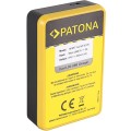 ładowarka USB LCD Fuji NP-W126