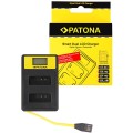 ładowarka Smart DUAL LCD USB LP-E12 LPE12