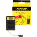 PATONA podwójna ładowarka Smart do Fuji NP-W126