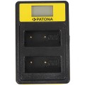 PATONA podwójna ładowarka Smart do Fuji NP-W126