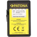 PATONA podwójna ładowarka Smart do Fuji NP-W126