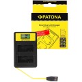 ładowarka Smart DUAL LCD USB LP-E8