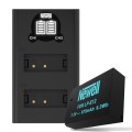 ładowarka dwukanałowa Newell DL-USB-C i dwa akumulatory