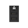 ładowarka dwukanałowa Newell DL-USB-C i dwa akumulatory