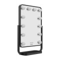 Lustro do makijażu Humanas HS-HM01 z oświetleniem LED - czarne