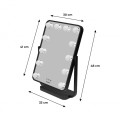 Lustro do makijażu Humanas HS-HM01 z oświetleniem LED - czarne