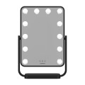 Lustro do makijażu Humanas HS-HM01 z oświetleniem LED - czarne