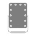 Lustro do makijażu Humanas HS-HM01 z oświetleniem LED - białe