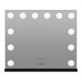 Lustro do makijażu Humanas HS-HM02 z oświetleniem LED - czarne