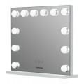 Lustro do makijażu Humanas HS-HM02 z oświetleniem LED - białe
