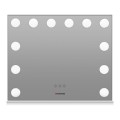 Lustro do makijażu Humanas HS-HM02 z oświetleniem LED - białe