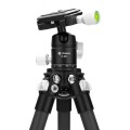 Statyw Fotopro P-2 z głowicą kulową P-2H - czarny