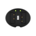 Ładowarka dwukanałowa Newell SDC-USB do akumulatorów NP-W126 do Fujifilm