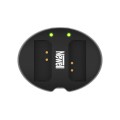 Ładowarka dwukanałowa Newell SDC-USB do akumulatorów LP-E10 do Canon