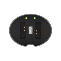 Ładowarka dwukanałowa Newell SDC-USB do akumulatorów NB-13L do Canon