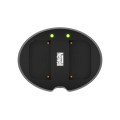 Ładowarka dwukanałowa Newell SDC-USB do akumulatorów serii NP-F550, FM50, FM500H do Sony