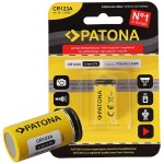 Akumulator PATONA STANDARD CR123A