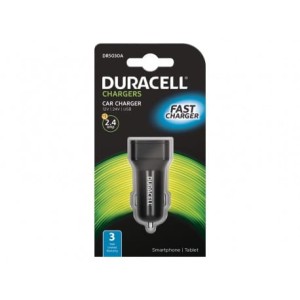 Duracell ładowarka samochodowa 5V 1 x USB-A 2.4A czarny
