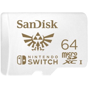 KARTA SANDISK NINTENDO SWITCH microSDXC 64 GB 100/60 MB/s V30 UHS-I U3