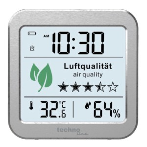 Technoline Stacja pogody Miernik jakości powietrza WL1020