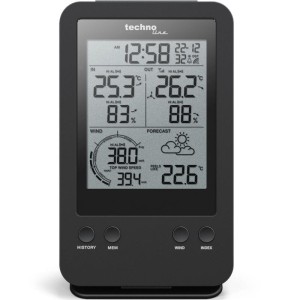 Technoline Stacja pogody Anemometr WS9008 + wiatromierz