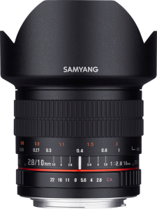 Obiektyw Samyang 10mm f/2.8 ED AS NCS CS Canon EF