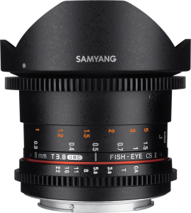 Obiektyw Samyang 8mm T3.8 VDSLR UMC Fish-Eye CS II Nikon F