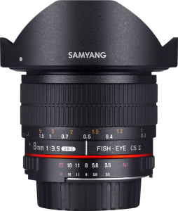 Obiektyw Samyang 8mm f/3.5 UMC Fish-Eye CS II Sony A