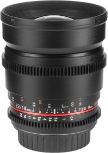 Obiektyw Samyang 16mm T2.2 VDSLR ED AS UMC CS II Sony E