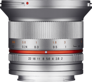 Obiektyw Samyang 12mm f/2.0 NCS CS MFT (Silver)