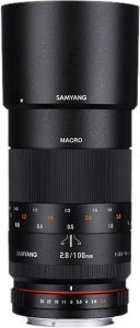 Obiektyw Samyang 100mm f/2.8 ED UMC Macro MFT