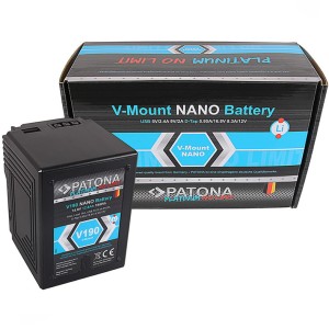PATONA akumulator Platinum NANO V-Mount V190 RED ARRI 189Wh