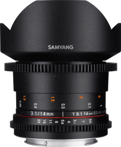 Obiektyw Samyang 14mm T3.1 VDSLR ED AS IF UMC II Canon M