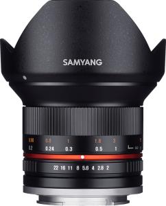Obiektyw Samyang 12mm f/2.0 NCS CS Canon M (Black)