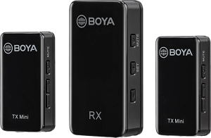 Zestaw mikrofonów bezprzewodowych Boya BY-XM6-S2 Mini - 2.4GHz Mini 