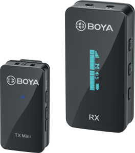 Bezprzewodowy system mikrofonowy Boya BY-XM6-S1 Mini - 2.4GHz Mini 
