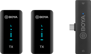 Bezprzewodowy zestaw audio Boya BY-XM6-S6 - 2.4GHz 